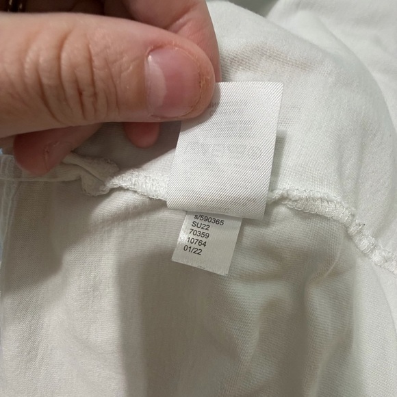 Loft Modern Wedge Tee White Size XL - Picture 5 of 5